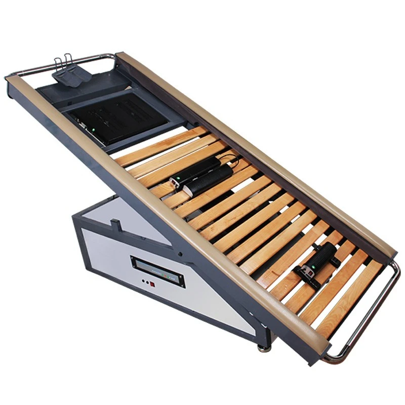 Fully automatic spinal alignment bed, spinal cord combing and rocking bed, chiropractic physiotherapy beds, traction, infrared 
Fully automatic spinal alignment bed, spinal cord combing and rocking bed, chiropractic physiotherapy beds, traction, infrared