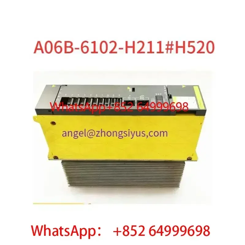 A06B-6102-H211#H520 Used tested ok Fanuc Servo Drive Amplifier Module for CNC System A06B 6102 H211
A06B-6102-H211#H520 Used tested ok Fanuc Servo Drive Amplifier Module for CNC System A06B 6102 H211
