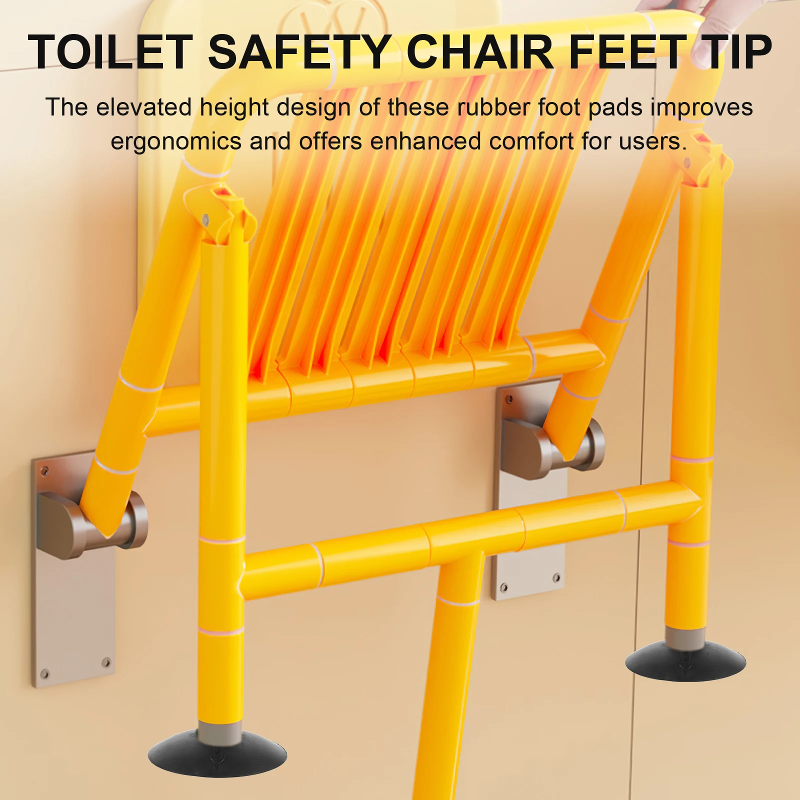 4pcs Non-Slip Toilet Stool Tip Cover M6 Size Anti-Skid Furniture Feet Protector Screw In Fixed Feet Chair Leveler
4pcs Non-Slip Toilet Stool Tip Cover M6 Size Anti-Skid Furniture Feet Protector Screw In Fixed Feet Chair Leveler
