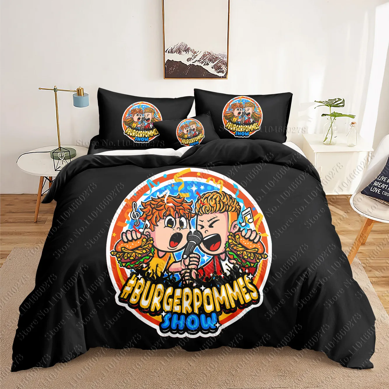 Burgerpommes icrimax 3D Bedding Sets print duvet cover Adults/ children bed comforter birthday gift dropshipping
Burgerpommes icrimax 3D Bedding Sets print duvet cover Adults/ children bed comforter birthday gift dropshipping