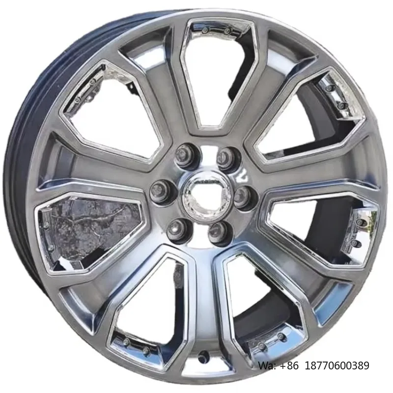 New Stock PCD 139.7 Aluminum Alloy Wheels with 6 Holes Cast Car Wheels
New Stock PCD 139.7 Aluminum Alloy Wheels with 6 Holes Cast Car Wheels