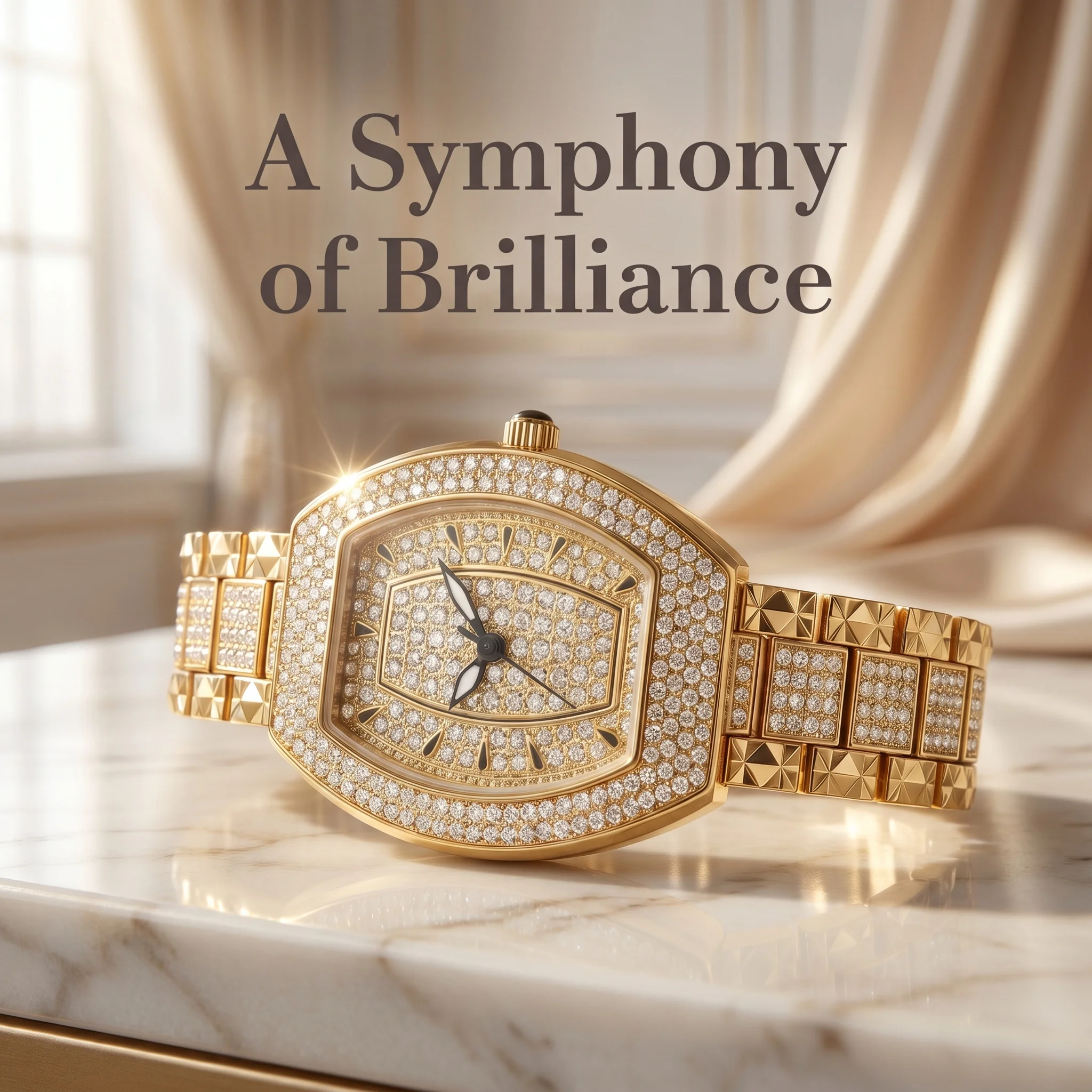 Luxury Women Watch Tonneau Rhinestone Quartz Bracelet Ladies Gift Box Adjuster Included
Luxury Women Watch Tonneau Rhinestone Quartz Bracelet Ladies Gift Box Adjuster Included