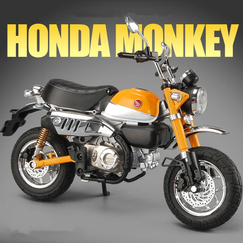 1:9 Honda Monkey 125 Alloy Sports Motorcycle Model Diecasts Metal Street Racing Motorcycle Model With Light Simulation Kids Gift
1:9 Honda Monkey 125 Alloy Sports Motorcycle Model Diecasts Metal Street Racing Motorcycle Model With Light Simulation Kids Gift