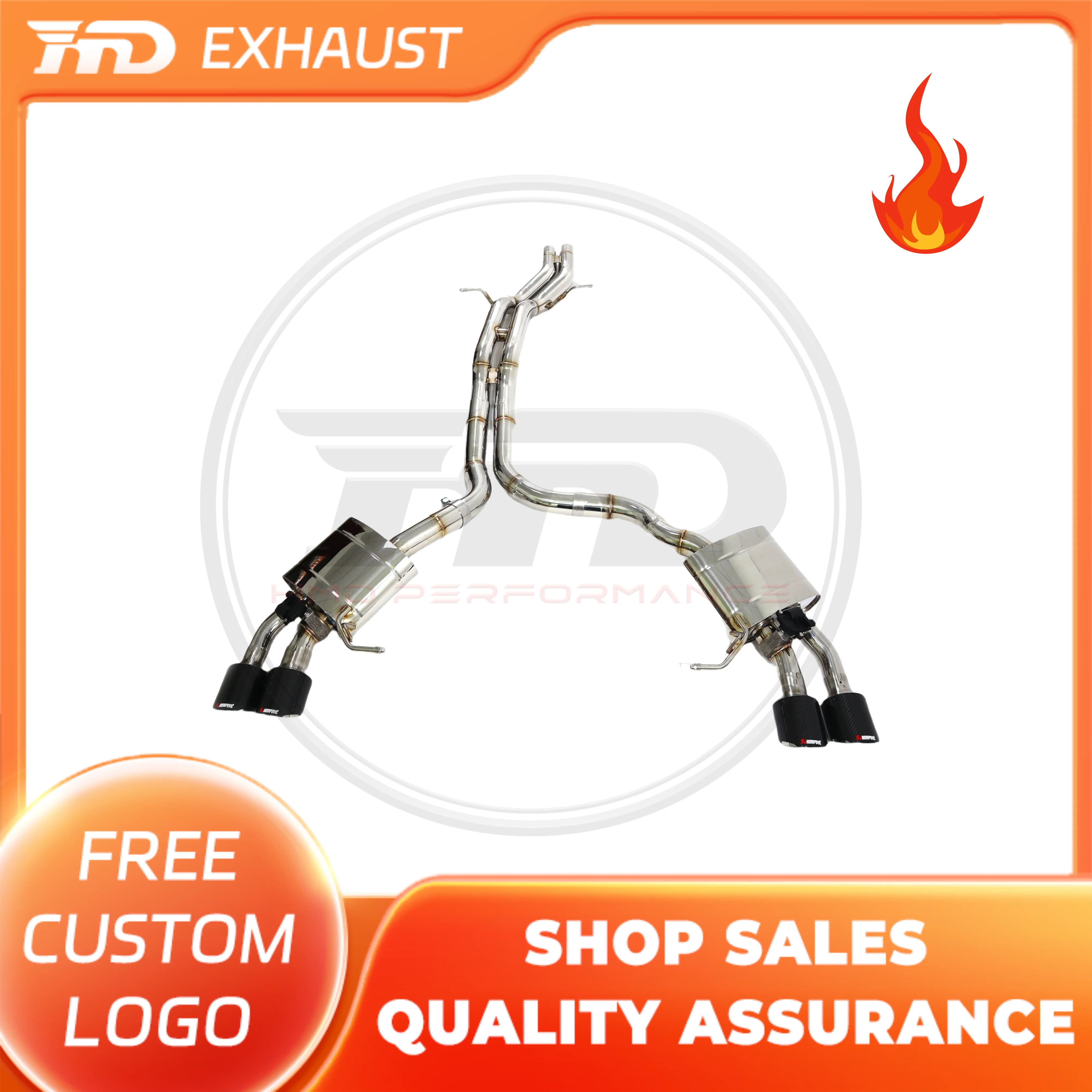 HMD Exclusive customization Stainless Steel Exhaust System Performance Catback for Porsche Macan 2.0T Car Muffler
HMD Exclusive customization Stainless Steel Exhaust System Performance Catback for Porsche Macan 2.0T Car Muffler
