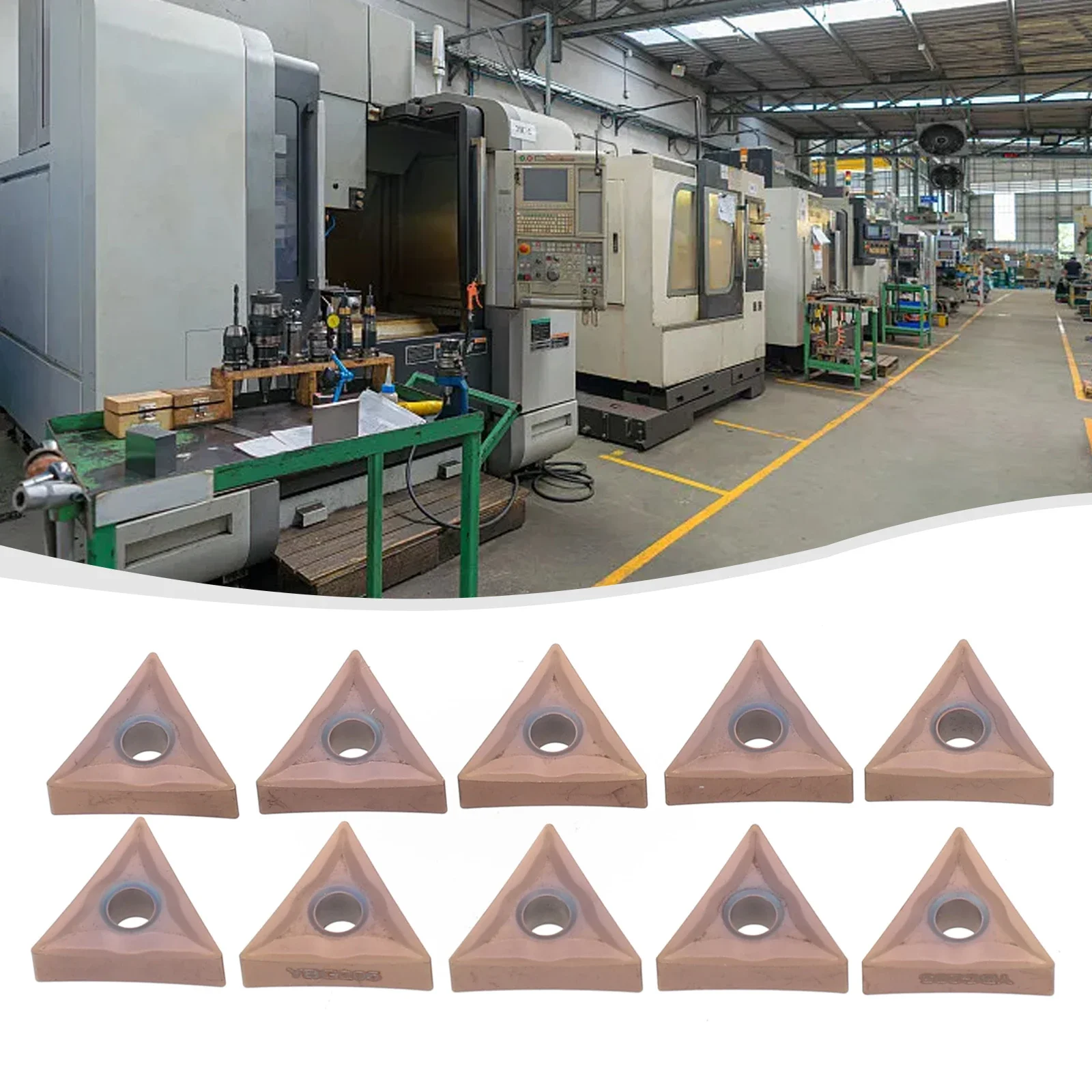 TNMG332EF YBG205 Turning Insert for For stainless Steel Maintains Tight Tolerances Provides High Performance 10PCS
TNMG332EF YBG205 Turning Insert for For stainless Steel Maintains Tight Tolerances Provides High Performance 10PCS