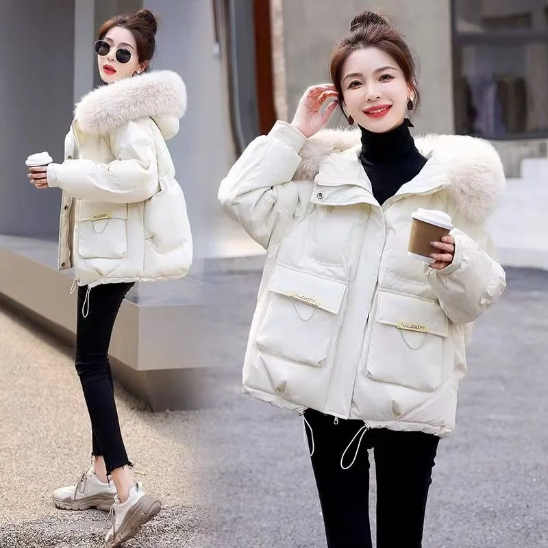 The Little Down Cotton-padded Jacket Women New Fashion In Autumn Winter Of 2024 Thickened Warm Cotton-padded Jacket Short Coat
The Little Down Cotton-padded Jacket Women New Fashion In Autumn Winter Of 2024 Thickened Warm Cotton-padded Jacket Short Coat