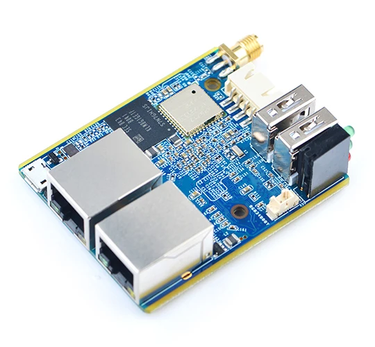 Factory supplied NanoPi R1 dual network port IoT router 1G RAM+8G eMMC Bluetooth WiFi open source development board with case
Factory supplied NanoPi R1 dual network port IoT router 1G RAM+8G eMMC Bluetooth WiFi open source development board with case