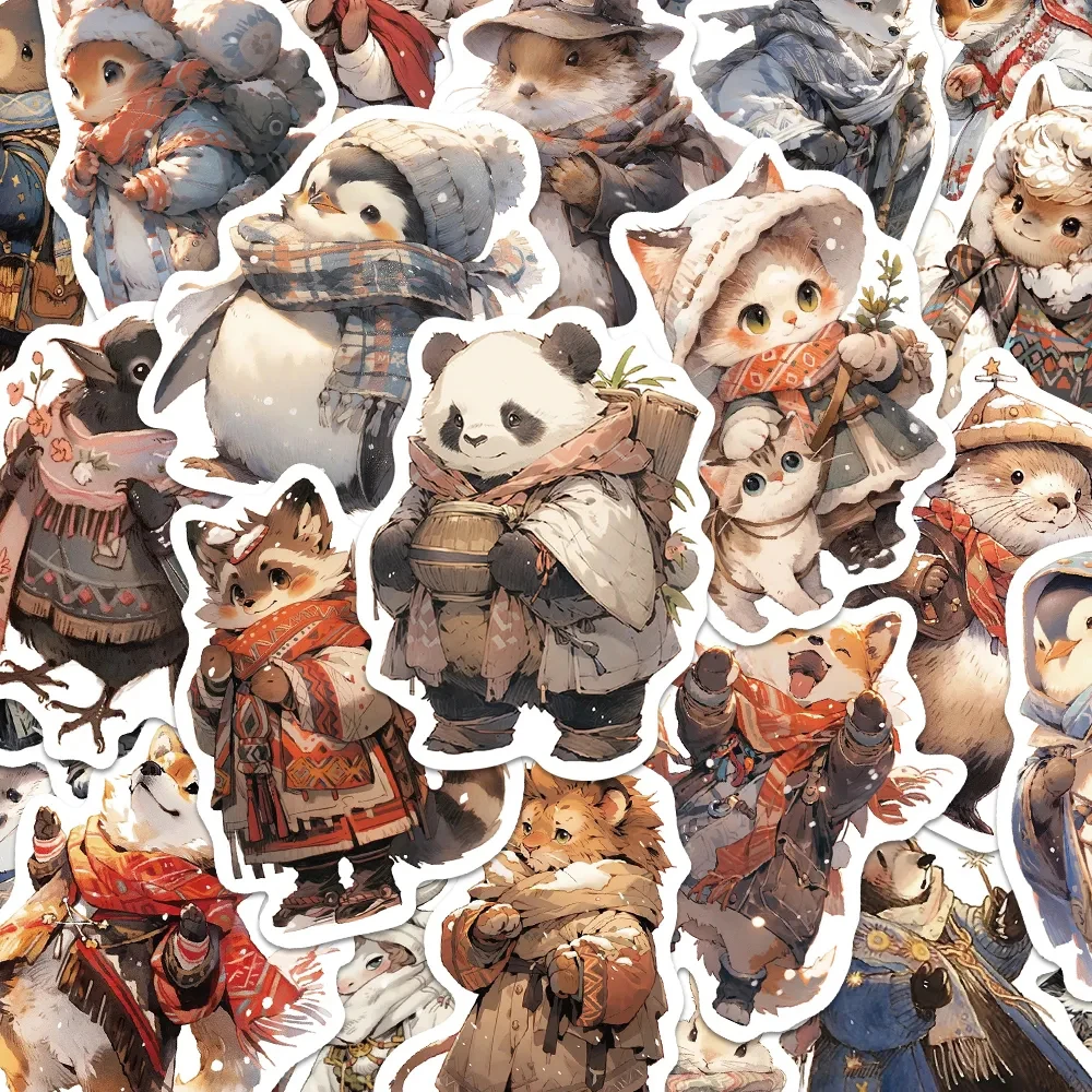 10/30/50pcs Cartoon Winter Animal Stickers Funny Anime Sticker for Guitar Suitcase Motorcycle Skateboard Laptop Creative Decals
10/30/50pcs Cartoon Winter Animal Stickers Funny Anime Sticker for Guitar Suitcase Motorcycle Skateboard Laptop Creative Decals