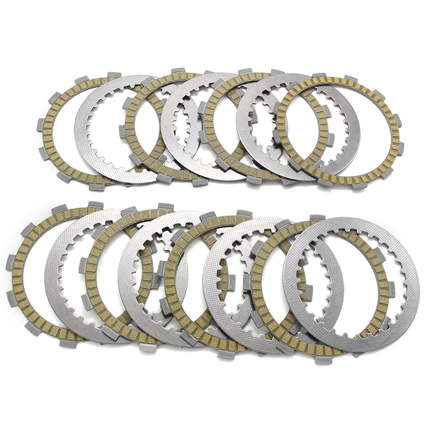 Motorcycle Clutch Friction Disc Plate Kit For Suzuki GSX600 Katana GSX750F Katana GSF650 Bandit 650 OEM:21441-37430
Motorcycle Clutch Friction Disc Plate Kit For Suzuki GSX600 Katana GSX750F Katana GSF650 Bandit 650 OEM:21441-37430
