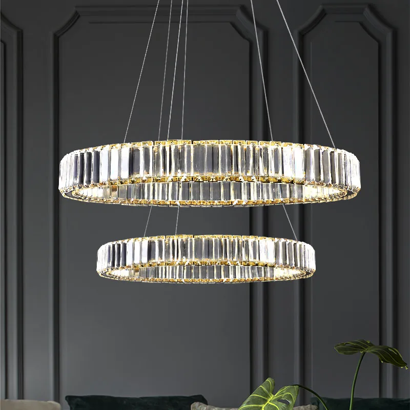YEBMLP Modern Pendant Light Round Crystal Chandelier Indoor LED Hanging Light Kitchen Island Light For Restaurant Parlor Dining
YEBMLP Modern Pendant Light Round Crystal Chandelier Indoor LED Hanging Light Kitchen Island Light For Restaurant Parlor Dining