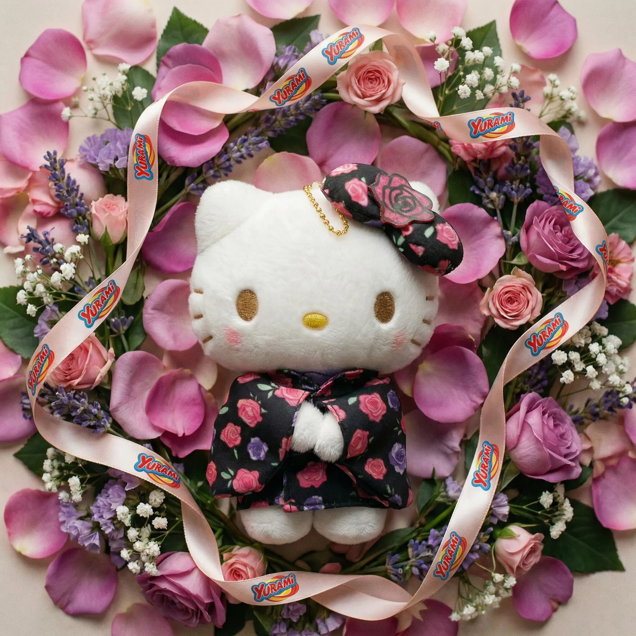 Yurami Hellokitty Plush Keychain Kyoto Limited Cherry Blossom Dark Purple Kimono Bag Charm Pendant For Best Friends Gifts Cute
Yurami Hellokitty Plush Keychain Kyoto Limited Cherry Blossom Dark Purple Kimono Bag Charm Pendant For Best Friends Gifts Cute