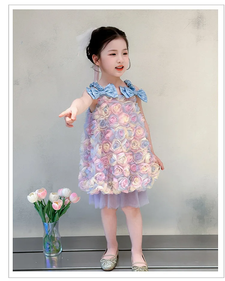 2026 New Baby Summer Girls Boutique Floral Bow Dress, Princess Kids Sweet Fashion Party Dress 2 -7 T
2026 New Baby Summer Girls Boutique Floral Bow Dress, Princess Kids Sweet Fashion Party Dress 2 -7 T