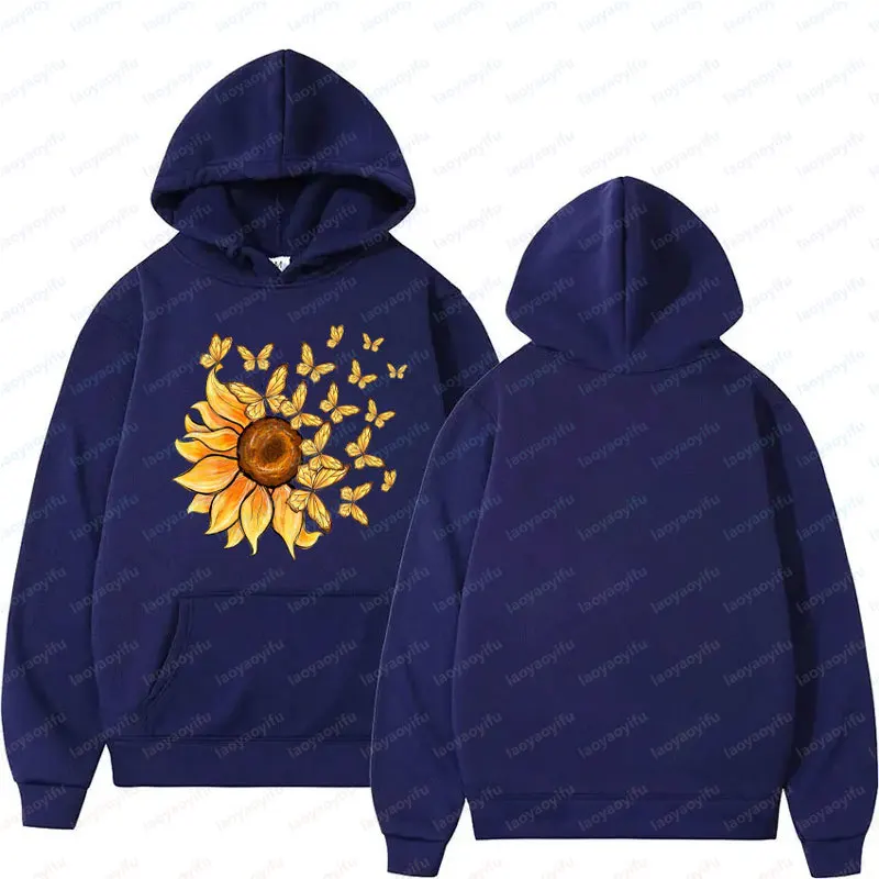 Sunflower Butterfly Sweatshirt Retro Sunflower Cute Botanical Floral Mom Gift High Quality Hoodie Women's Pullover Hoodies
Sunflower Butterfly Sweatshirt Retro Sunflower Cute Botanical Floral Mom Gift High Quality Hoodie Women's Pullover Hoodies