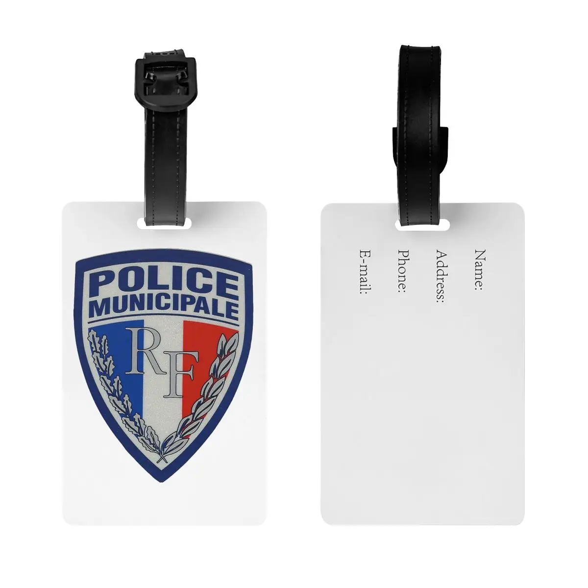 French Municipal Police Insignia Luggage Tags Suitcase Accessories Travel Baggage Boarding Tag Label Holder ID Name Address
French Municipal Police Insignia Luggage Tags Suitcase Accessories Travel Baggage Boarding Tag Label Holder ID Name Address