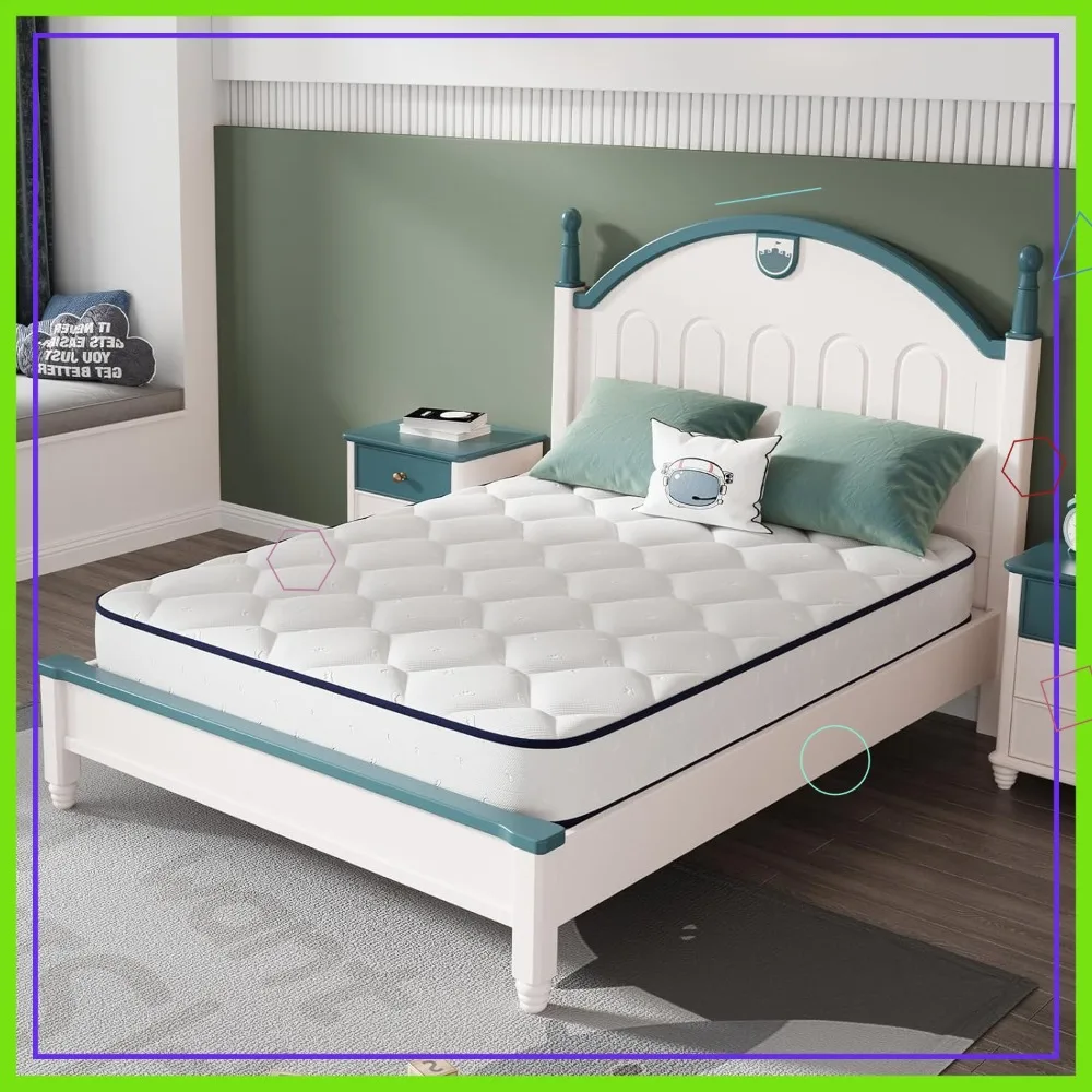 6-дюймовый матрас Twin для поддержки позвоночника и охлаждающего комфорта, адаптивная пена средней жесткости - сертифицирован CertiPUR-US, белый цвет
6-дюймовый матрас Twin для поддержки позвоночника и охлаждающего комфорта, адаптивная пена средней жесткости - сертифицирован CertiPUR-US, белый цвет