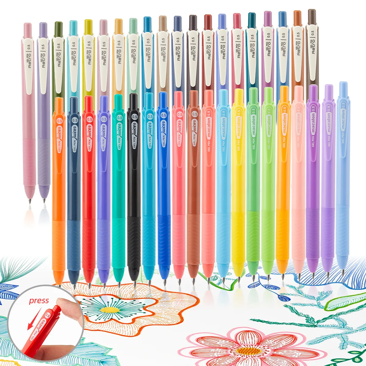 10pcs retro macaron color press neutral pen sketch drawing hook line quick drying large capacity handbook pen take notes
10pcs retro macaron color press neutral pen sketch drawing hook line quick drying large capacity handbook pen take notes