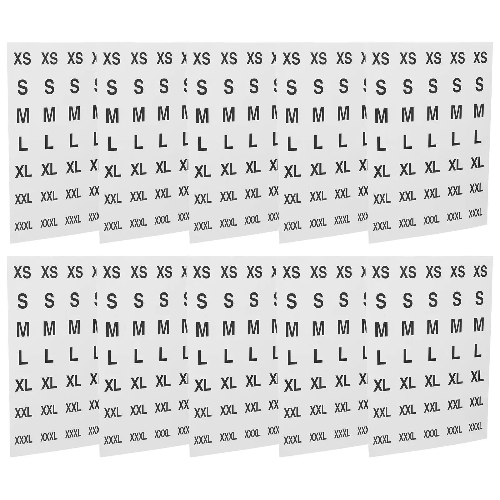 350 Pcs Size Label Stickers Black Washable Clothes Labels for Clothing Shirt Size Sticker Adhesive Round Labels
350 Pcs Size Label Stickers Black Washable Clothes Labels for Clothing Shirt Size Sticker Adhesive Round Labels