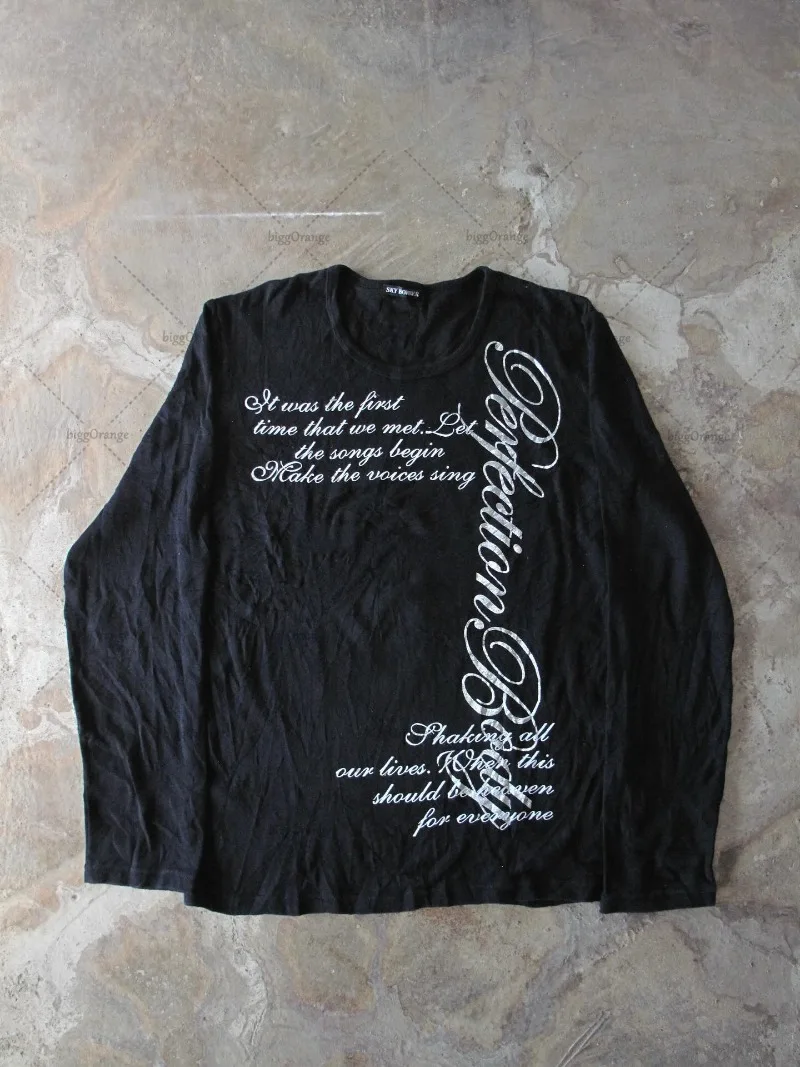 High Street модная свободная американская уличная футболка большого размера с длинными рукавами для мужчин Y2k Goth Harajuku ретро аниме топ с принтом женский
High Street модная свободная американская уличная футболка большого размера с длинными рукавами для мужчин Y2k Goth Harajuku ретро аниме топ с принтом женский