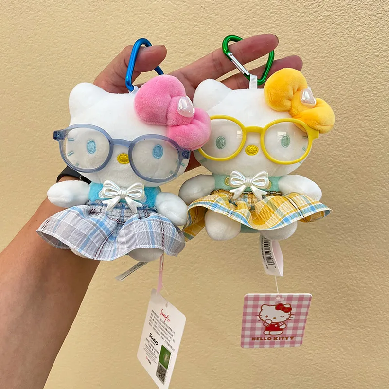 anime Hello Kitty Plush doll Keychain girl Cute School bag pendant decorate Peripheral toys pp cotton filling Toy Gift
anime Hello Kitty Plush doll Keychain girl Cute School bag pendant decorate Peripheral toys pp cotton filling Toy Gift