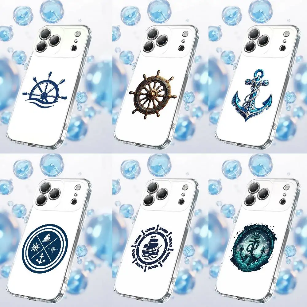 Anchor Boat Ship Wheel Compass Logo Phone Case For iPhone 15,16,11,14,13,17,12,Air,Mini,Plus,Pro,Max,Plus,E Transparent Shell
Anchor Boat Ship Wheel Compass Logo Phone Case For iPhone 15,16,11,14,13,17,12,Air,Mini,Plus,Pro,Max,Plus,E Transparent Shell