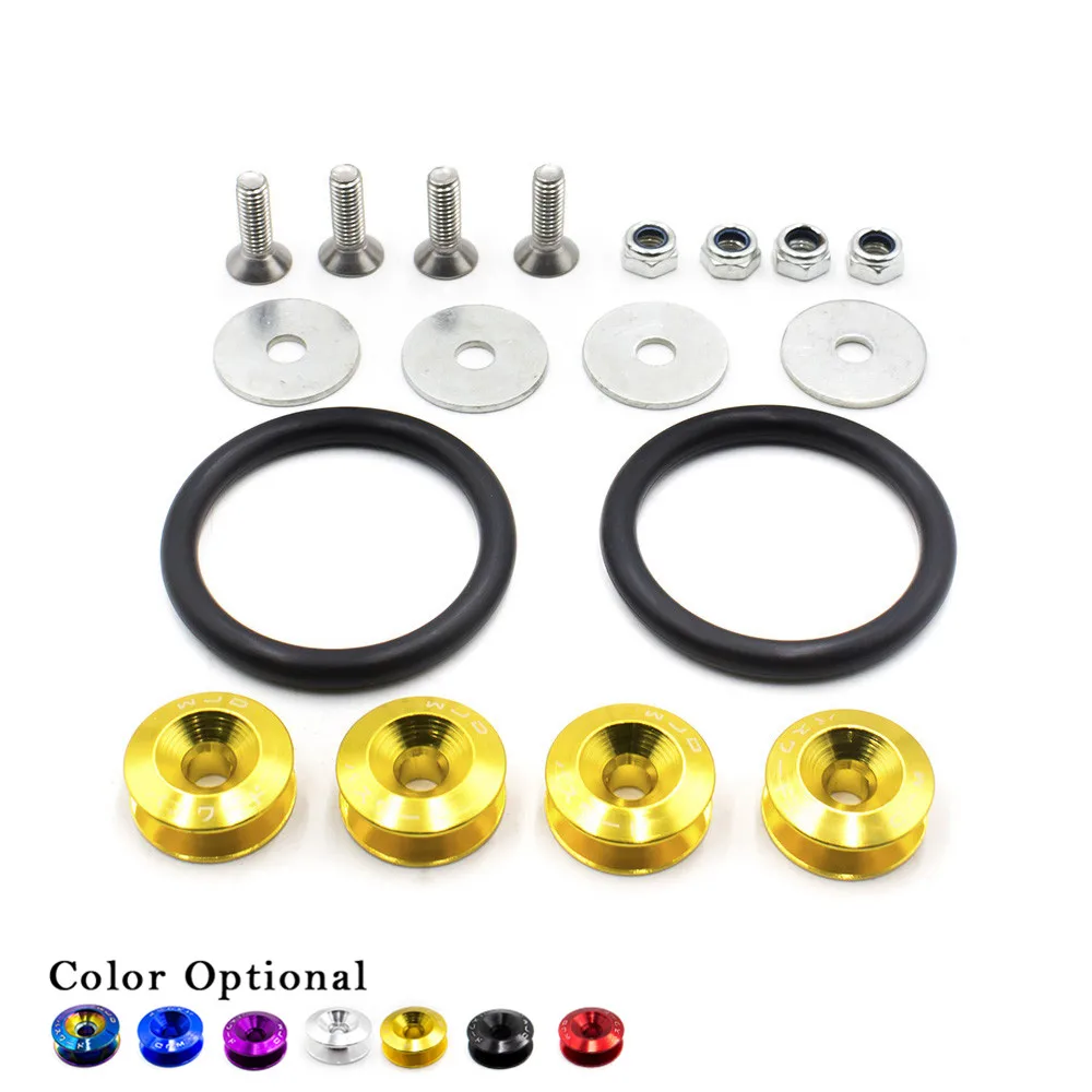 Auto Quick Release Fasteners Universal For Front Bumpers Rear Car Bumpers Surrounds Reinforcement Ring Billet Aluminum lugs nuts
Auto Quick Release Fasteners Universal For Front Bumpers Rear Car Bumpers Surrounds Reinforcement Ring Billet Aluminum lugs nuts