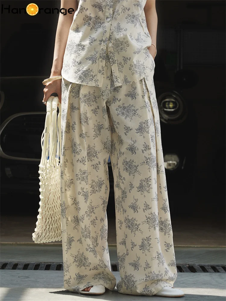 HanOrange 2025 Summer Fashion Plant-based Printed Pleated Casual Pants Women 3D Silhouette Trousers
HanOrange 2025 Summer Fashion Plant-based Printed Pleated Casual Pants Women 3D Silhouette Trousers