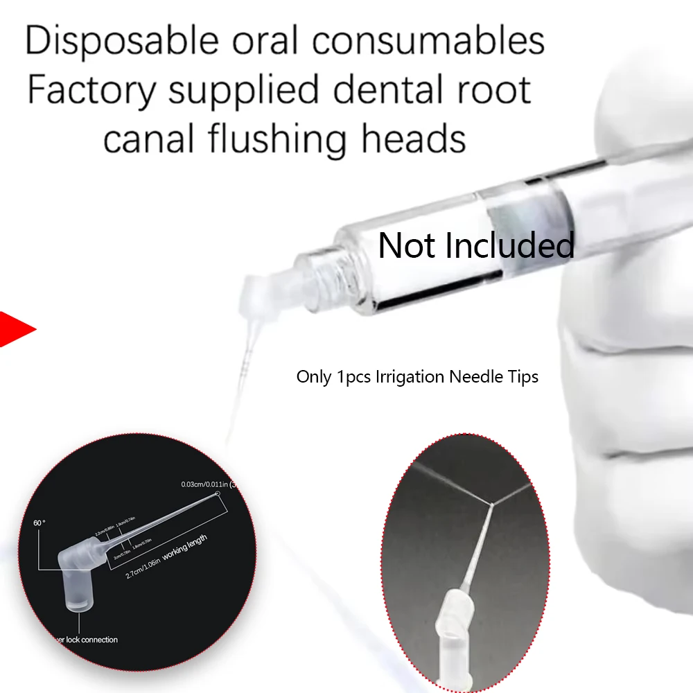Dental Irrigation Endo Needle Tip Double Side Hole 30G Endo Syringe Root Canal Washing Needle Tip for Cleaning
Dental Irrigation Endo Needle Tip Double Side Hole 30G Endo Syringe Root Canal Washing Needle Tip for Cleaning