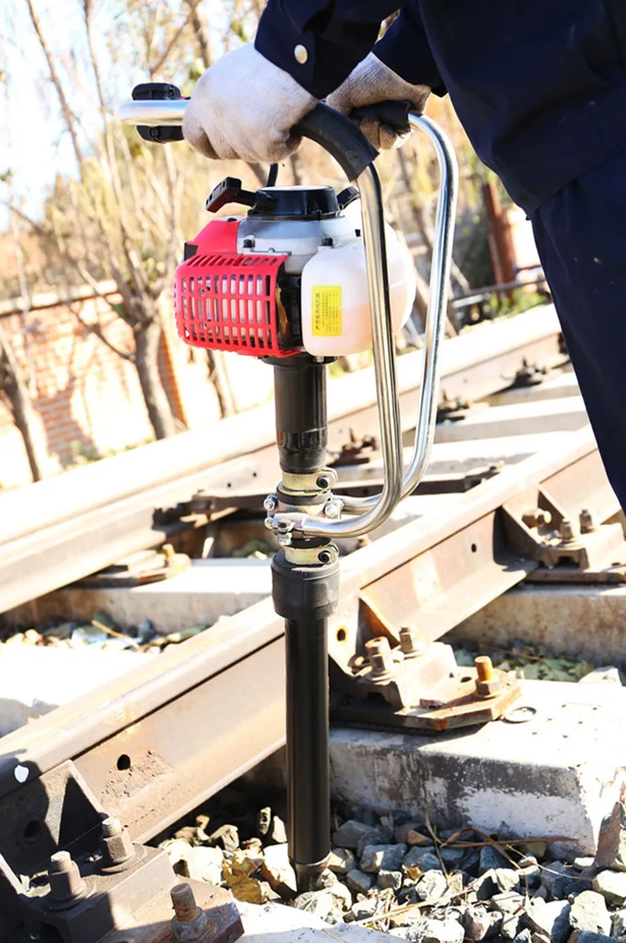 Portable Rail Ballast Tamper for Track Maintenance Railway Equipment
Portable Rail Ballast Tamper for Track Maintenance Railway Equipment