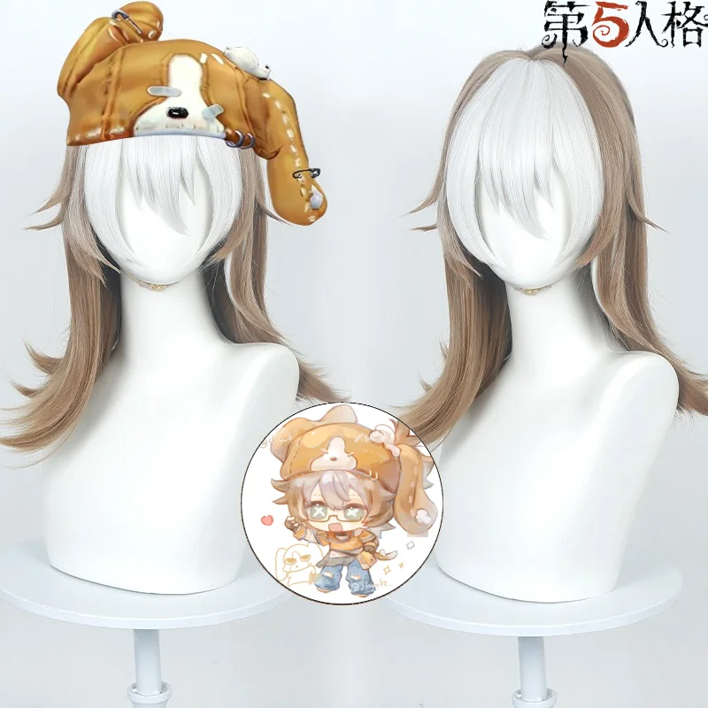 Ganme Identity V Prisoner Luca Balsa Cosplay Wig Brown-White Two-Tone Top Color Heat Resistant Wig Cap Included
Ganme Identity V Prisoner Luca Balsa Cosplay Wig Brown-White Two-Tone Top Color Heat Resistant Wig Cap Included
