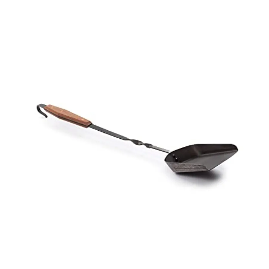 Cowboy Grill Coal Shovel - Durable Stainless Steel Ash Shovel with Walnut Handle for Fire Pit
Cowboy Grill Coal Shovel - Durable Stainless Steel Ash Shovel with Walnut Handle for Fire Pit