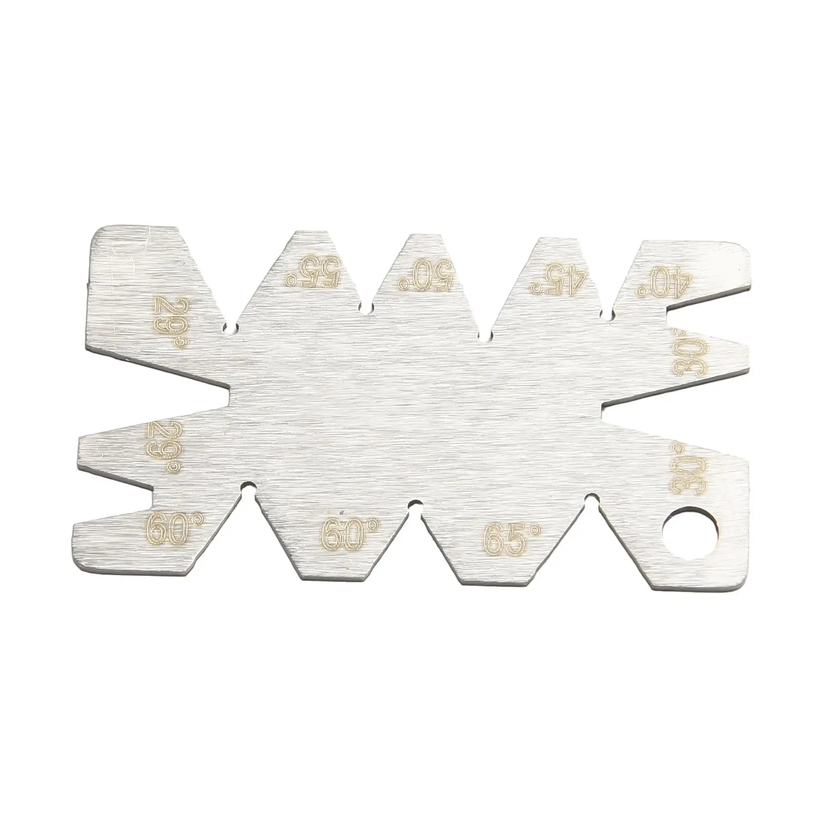 Измеритель угла для сверл, универсальный угломер, серебристый, 3 шт., измеритель диаметра сверла, 60 градусов ° -160 °
Измеритель угла для сверл, универсальный угломер, серебристый, 3 шт., измеритель диаметра сверла, 60 градусов ° -160 °