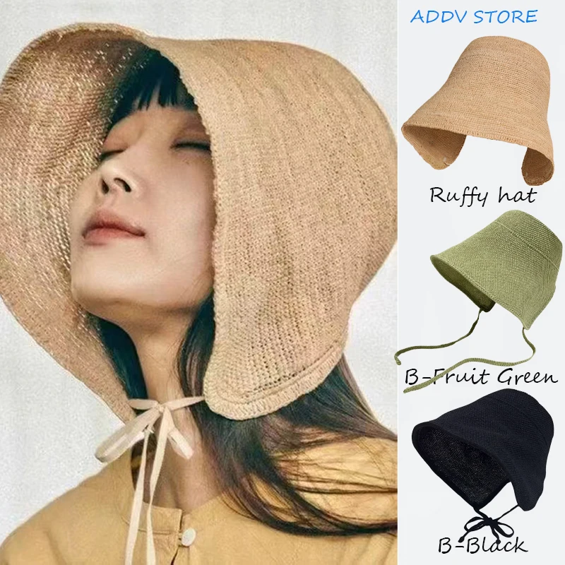 French Elegance Designer Classic Elegant Lolita Raffia Straw Hats for Women Seaside Sunshade Linen Women's Sunshade Gorras
French Elegance Designer Classic Elegant Lolita Raffia Straw Hats for Women Seaside Sunshade Linen Women's Sunshade Gorras