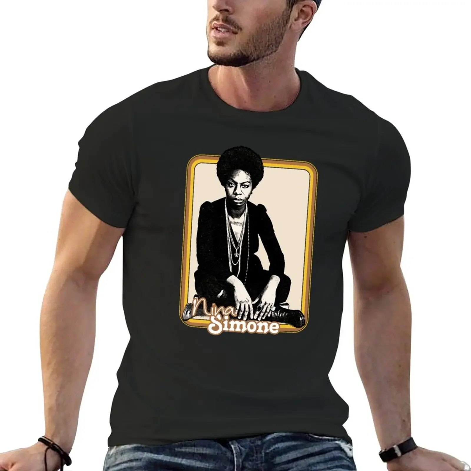 Nina SimoneOriginal Retro Fan Art Design T-Shirt custom shirt customs t shirts for men pack
Nina SimoneOriginal Retro Fan Art Design T-Shirt custom shirt customs t shirts for men pack