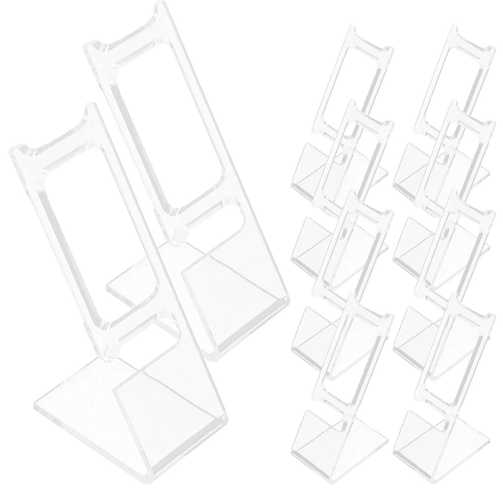 10 Pcs Watch Display Stand Showing Plastic Tabletop Holder Shelves Storage Rack Jewelry Cabinet Bracelet
10 Pcs Watch Display Stand Showing Plastic Tabletop Holder Shelves Storage Rack Jewelry Cabinet Bracelet