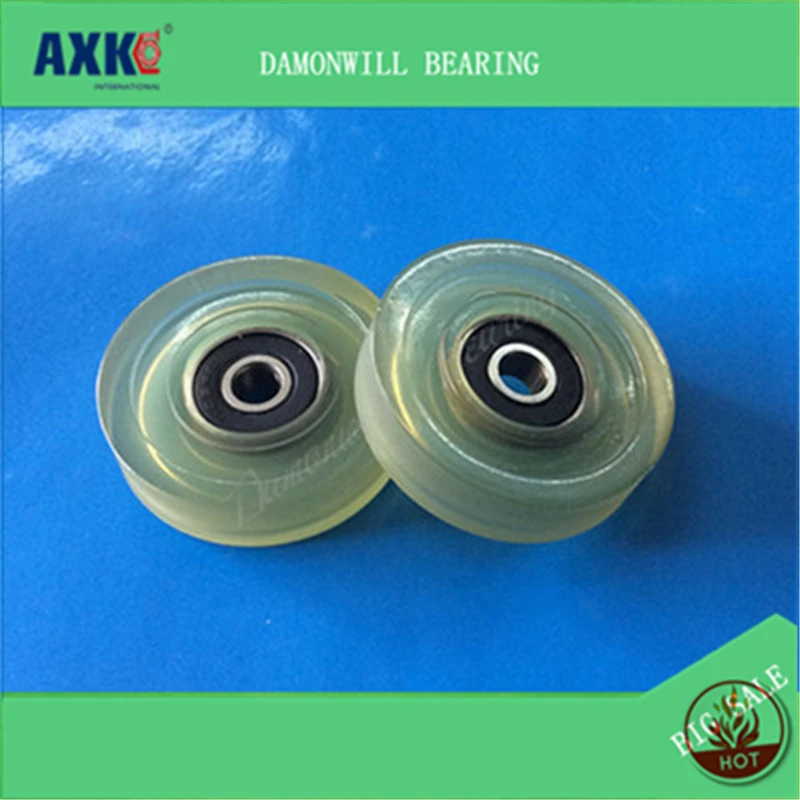 Rubberized wheel 6*40*10MM PU 626ZZ Guide wheel Rubberized bearing wheel Nylon wheel Bearing pulley roller 6X40X10MM 4PCS
Rubberized wheel 6*40*10MM PU 626ZZ Guide wheel Rubberized bearing wheel Nylon wheel Bearing pulley roller 6X40X10MM 4PCS