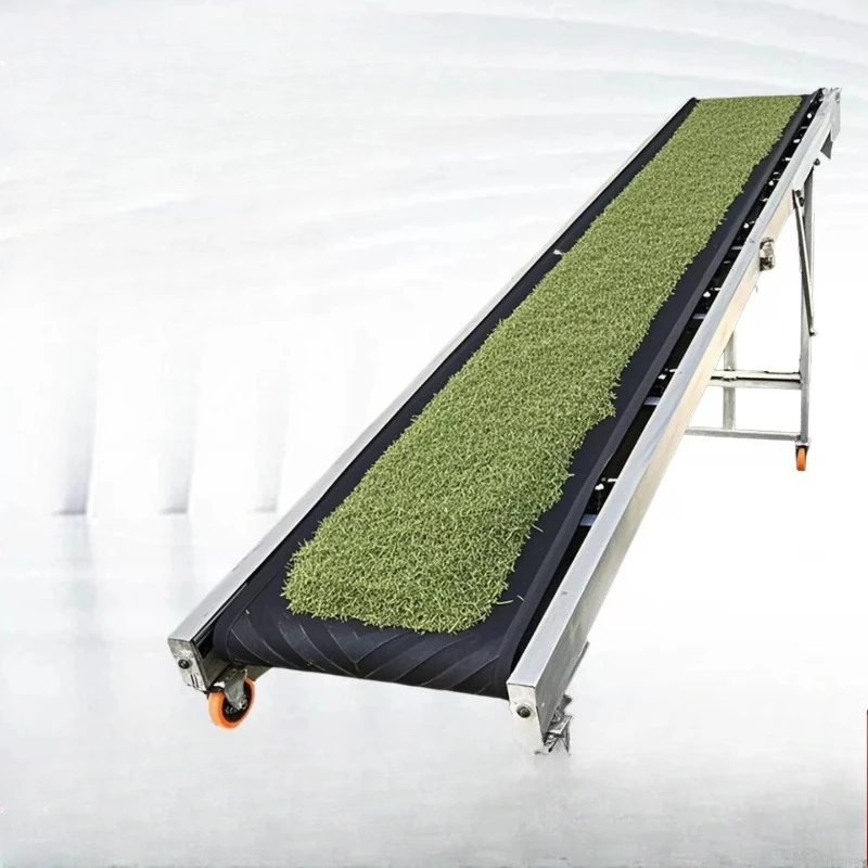 Folding conveyor belt Forage loading and unloading Industrial conveyor Climbing belt machine Conveyor belt Small
Folding conveyor belt Forage loading and unloading Industrial conveyor Climbing belt machine Conveyor belt Small