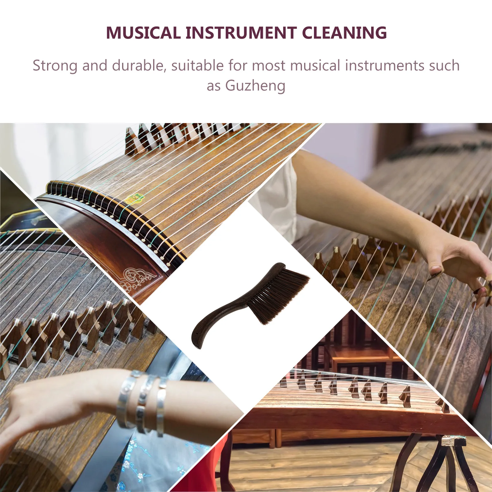 Guzheng Brush Instrument Cleaner Cleaning Supply Musical Dust Removal Guqin Accessory
Guzheng Brush Instrument Cleaner Cleaning Supply Musical Dust Removal Guqin Accessory