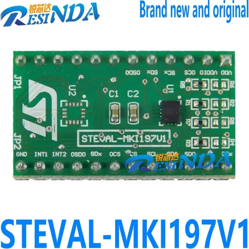 Оригинальное пятно STEVAL-MKI197V1 для стандартной платы адаптера LSM6DSOX с разъемом DIL24
Оригинальное пятно STEVAL-MKI197V1 для стандартной платы адаптера LSM6DSOX с разъемом DIL24