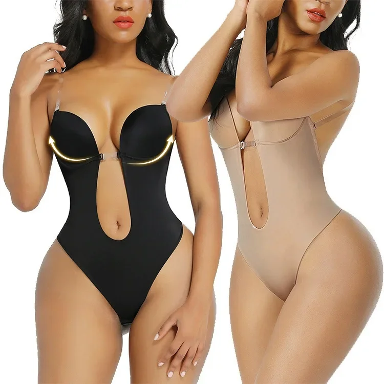 Triangle Shaping Bodysuit with Invisible Straps One-Piece Lingerie Bra Sexy Backless Shapewear for Women Cotton Inner Clothes
Triangle Shaping Bodysuit with Invisible Straps One-Piece Lingerie Bra Sexy Backless Shapewear for Women Cotton Inner Clothes