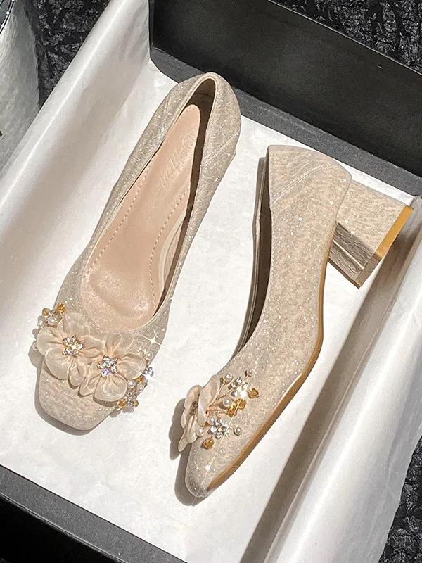 Ele Chinese Sle Wedding oes for Women with Sparkling Upper Leather High Heels Chunky Heel Bride to Be Matron of ...
Ele Chinese Sle Wedding oes for Women with Sparkling Upper Leather High Heels Chunky Heel Bride to Be Matron of ...