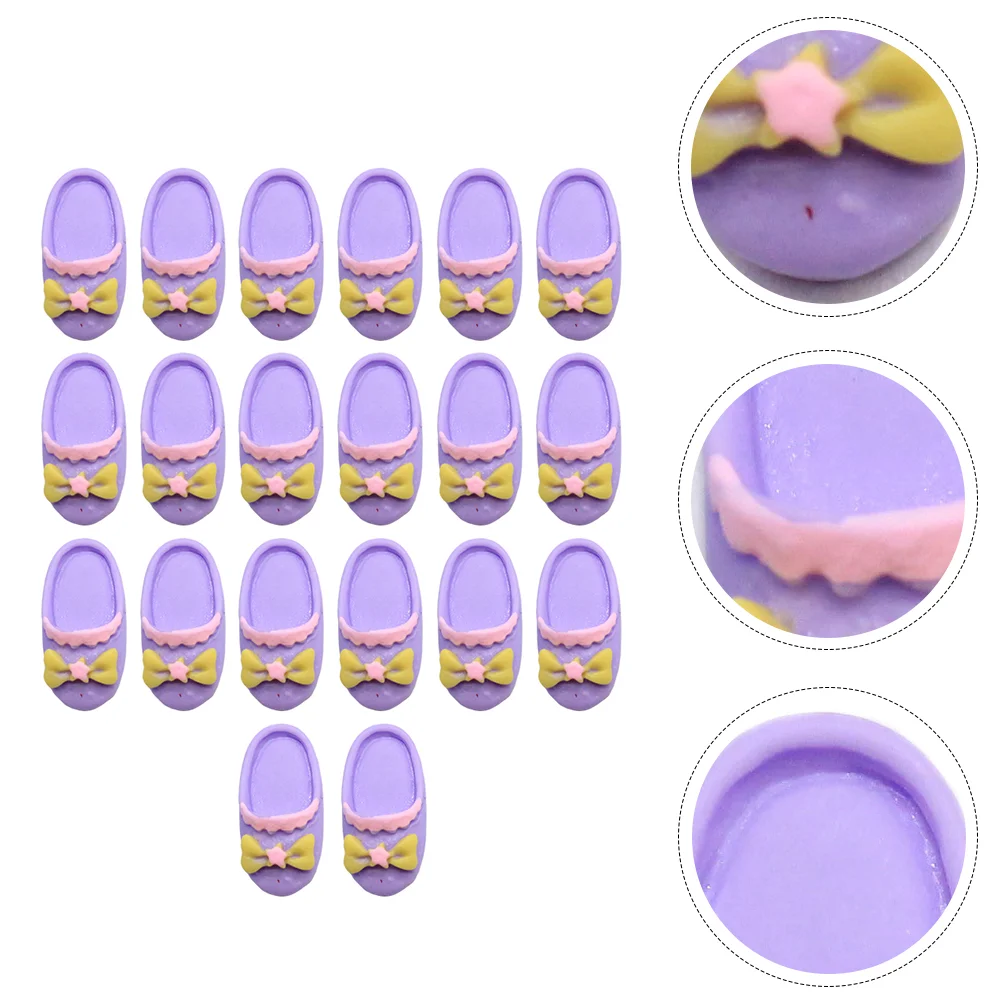 20 Pcs Dollhouse Slippers Mini Verse Food Decorative Miniature Adornment Cartoon Child
20 Pcs Dollhouse Slippers Mini Verse Food Decorative Miniature Adornment Cartoon Child