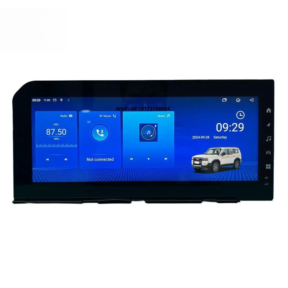 Portable Car for Player for Land Cruiser Prado 2024-2025 RHD Android DSP OBD2 Dashboard Carplay
Portable Car for Player for Land Cruiser Prado 2024-2025 RHD Android DSP OBD2 Dashboard Carplay