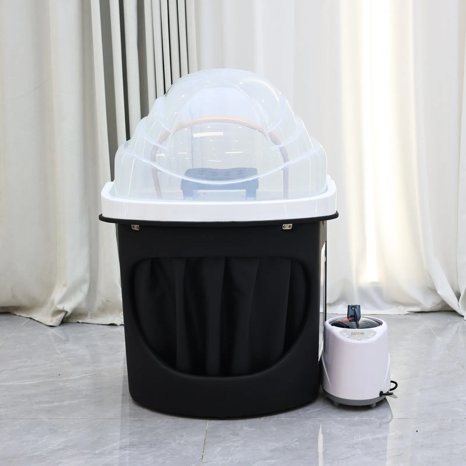 XinSheng Heating Head SPA Water Circulation Shampoo Basin Hair Wash Salon Device with Fumigation Machine & Cover
XinSheng Heating Head SPA Water Circulation Shampoo Basin Hair Wash Salon Device with Fumigation Machine & Cover