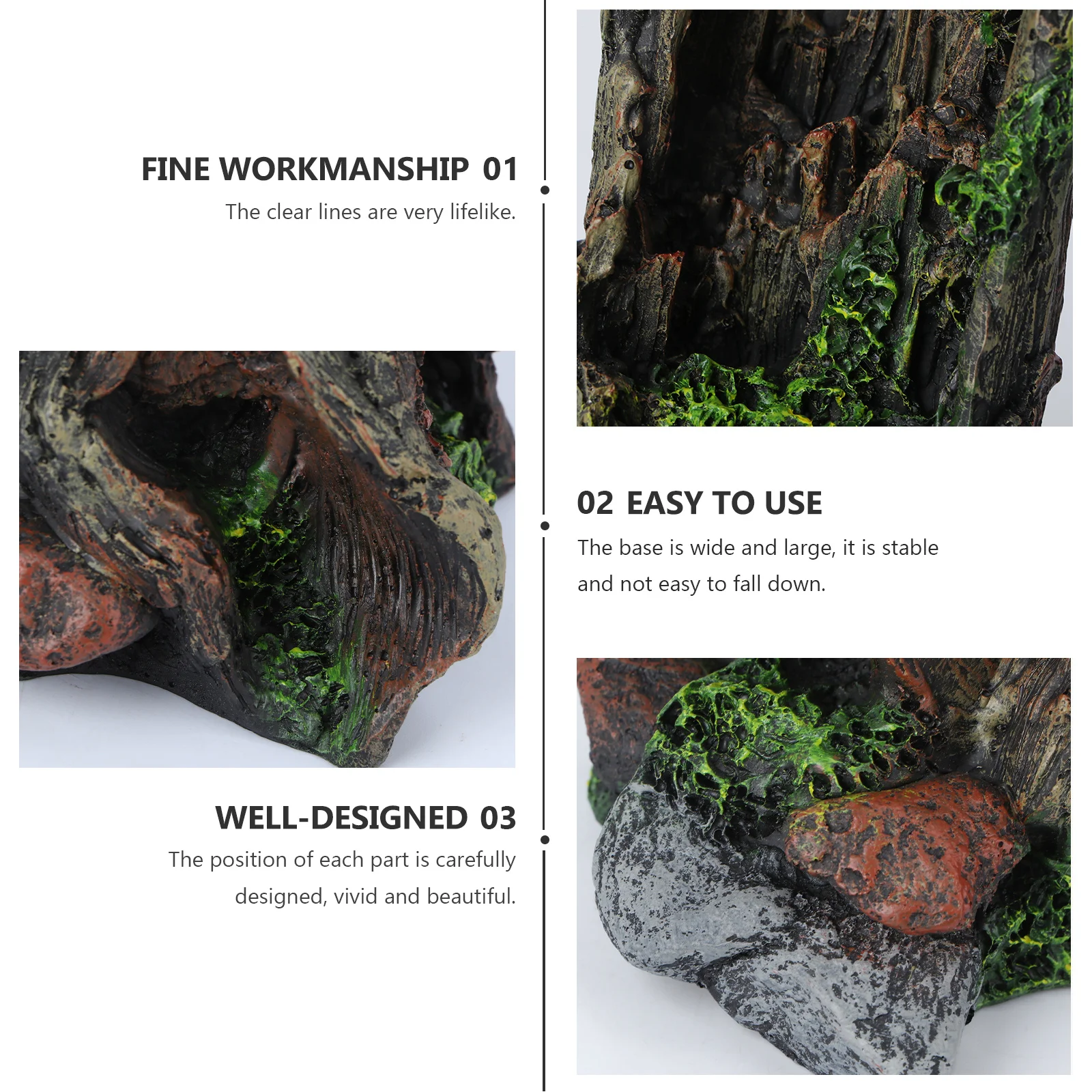 1Pcs Simulation Tree Trunk Aquarium Decoration Premium Resin Craft for Fish Tank Landscape Saltwater Freshwater Safe
1Pcs Simulation Tree Trunk Aquarium Decoration Premium Resin Craft for Fish Tank Landscape Saltwater Freshwater Safe