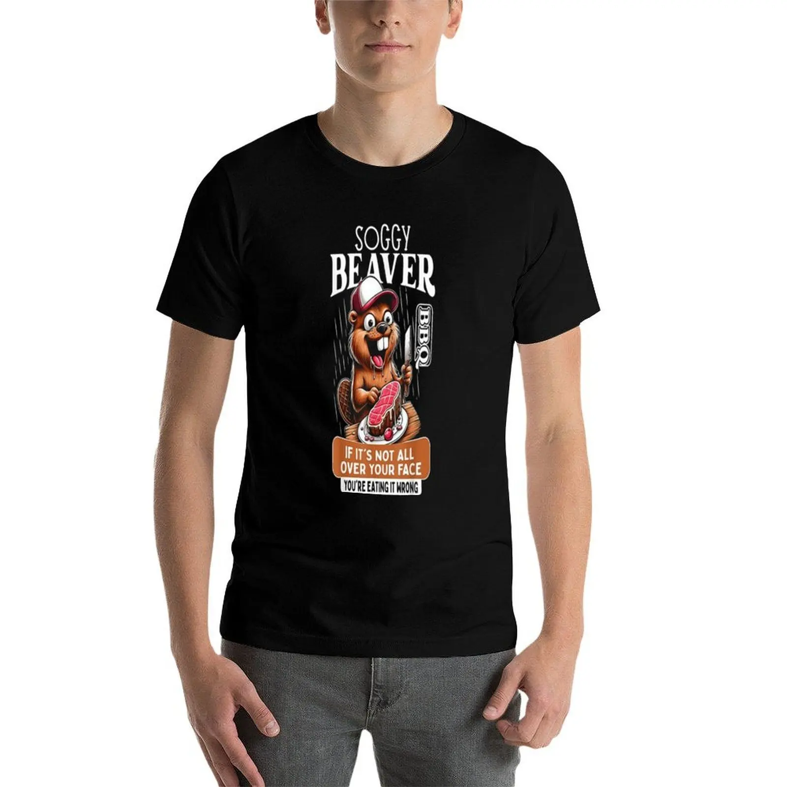 Soggy Beaver T-Shirt funny t shirts dark humor cotton tshirt 100% T-Shirt
Soggy Beaver T-Shirt funny t shirts dark humor cotton tshirt 100% T-Shirt