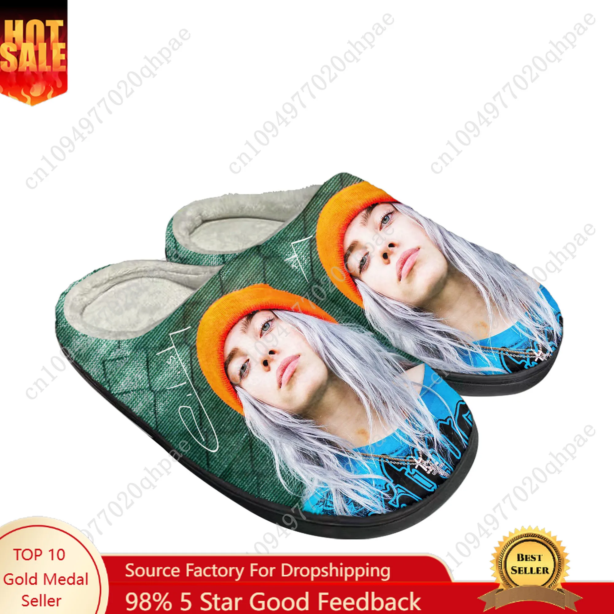 B-Billie E-Eilish Cotton Slippers High Quality Mens Womens Youth Boy Girl Bedroom Keep Warm Shoes Customized Thermal Slipper
B-Billie E-Eilish Cotton Slippers High Quality Mens Womens Youth Boy Girl Bedroom Keep Warm Shoes Customized Thermal Slipper