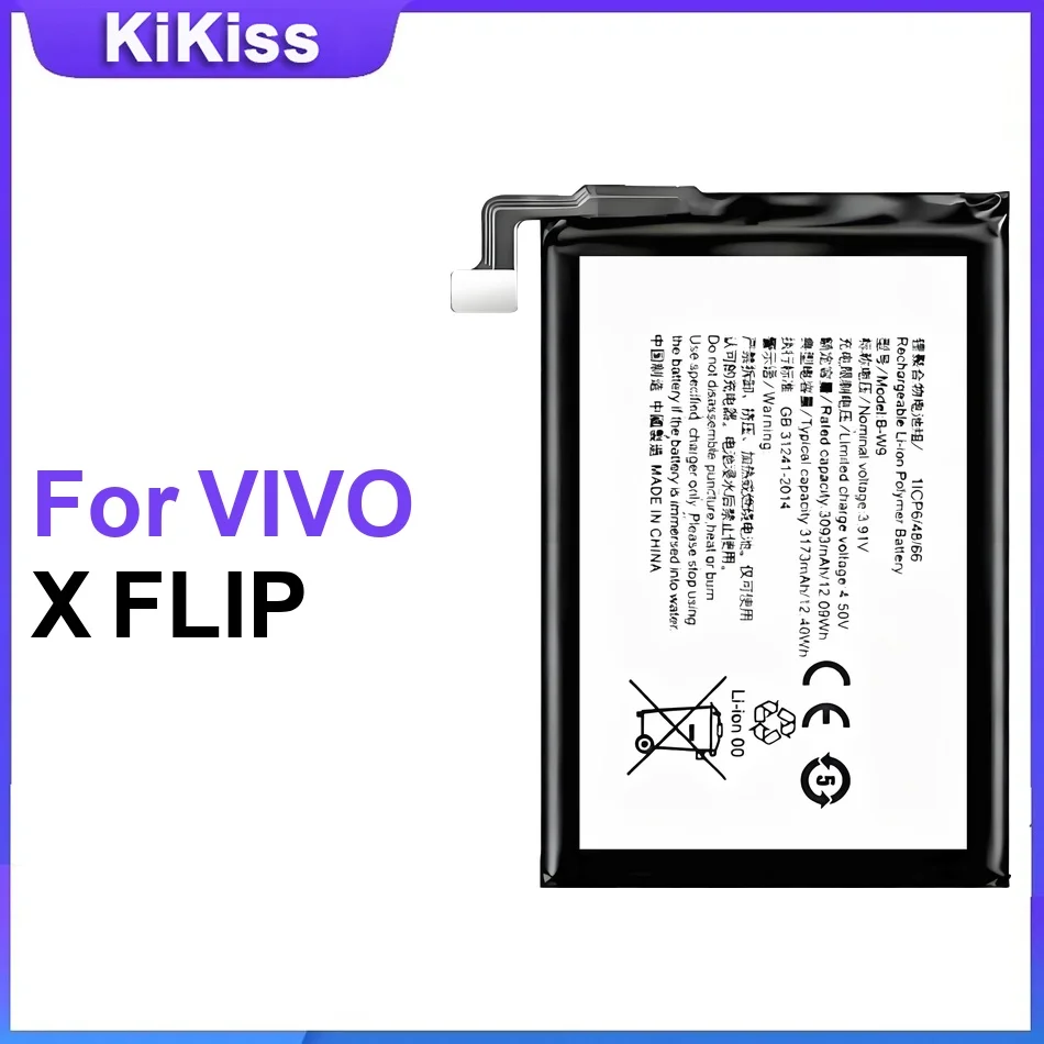 Battery For VIVO X FLIP Fold 2 V2178a Note Play 6 X100/Pro X100S X20/PLUS X20A X21 X21i X23 B-W9 B-Y7 B-R1 B-U0 B-B0 BA06 BA15
Battery For VIVO X FLIP Fold 2 V2178a Note Play 6 X100/Pro X100S X20/PLUS X20A X21 X21i X23 B-W9 B-Y7 B-R1 B-U0 B-B0 BA06 BA15