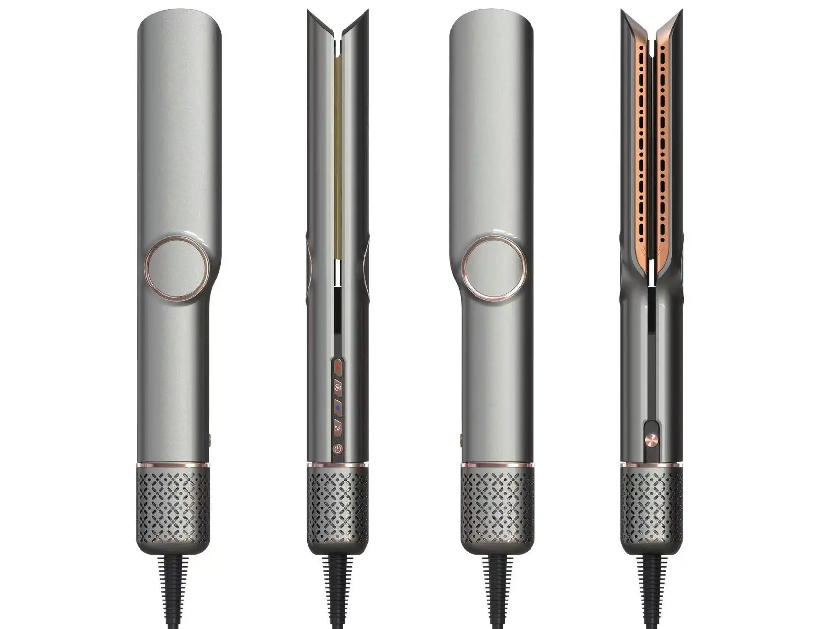 New 2-in-1 LED Ionic Hot Air Hair Straightener Jet Blow Airflow Flat Iron Hair Dryer for Household Hotels Outdoor Use Electric
New 2-in-1 LED Ionic Hot Air Hair Straightener Jet Blow Airflow Flat Iron Hair Dryer for Household Hotels Outdoor Use Electric