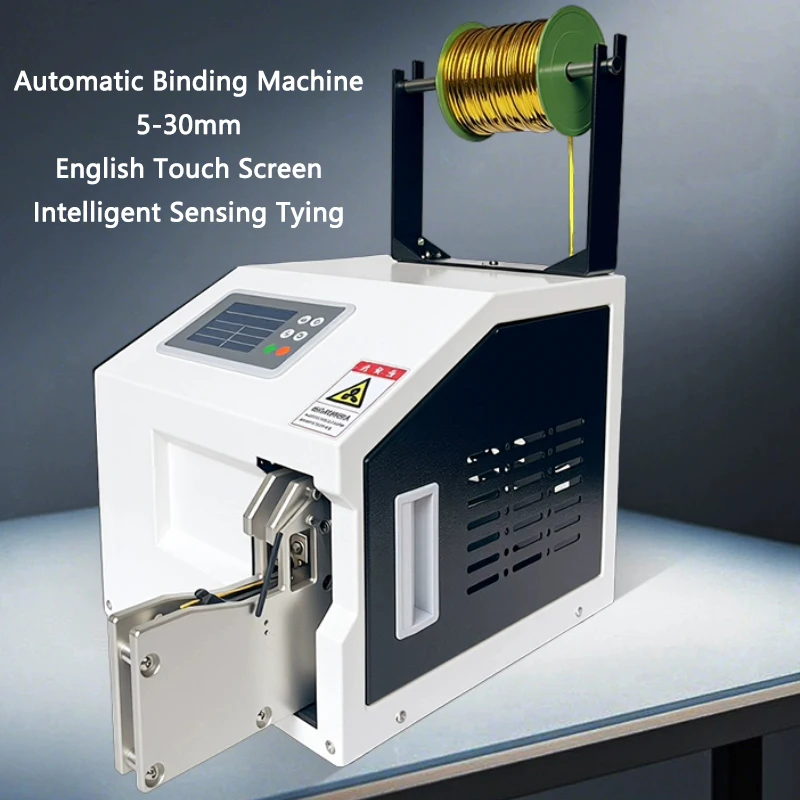 Automatic Binding Machine Intelligent Sensing Vegetables Tying, Candy/Bread Bags Sealing machine, Power Wire Bundling Machine
Automatic Binding Machine Intelligent Sensing Vegetables Tying, Candy/Bread Bags Sealing machine, Power Wire Bundling Machine