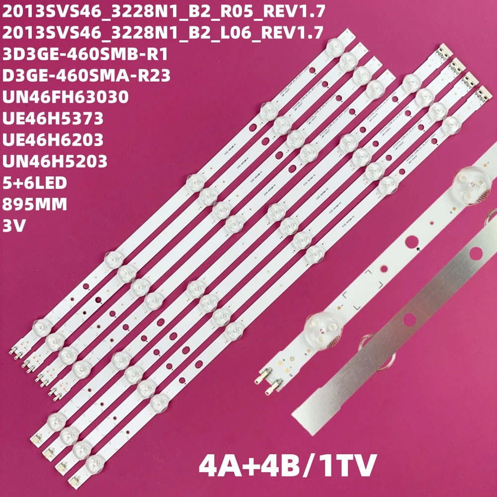 Светодиодная подсветка для UE46H6233AK UN46H5303 UN46H5203 UN46FH5303 UE46H6203AK UE46H6203AW UE46H6204AK UE46H6273AS UE46H6273SS
Светодиодная подсветка для UE46H6233AK UN46H5303 UN46H5203 UN46FH5303 UE46H6203AK UE46H6203AW UE46H6204AK UE46H6273AS UE46H6273SS